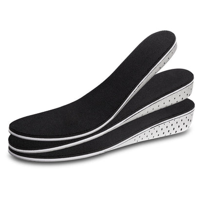 Men Women Invisible Height Increase Insoles Heel Lift Taller Shoe Inserts Pad US