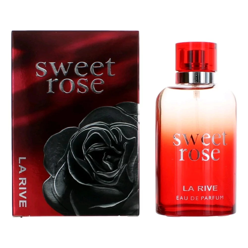 Sweet Rose Perfume for Women - 3.0 Oz Eau De Parfum Spray New Box